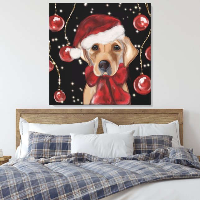 Lienzo Labrador Retriever  Canvas Print (Insitu(Dormitorio))