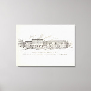 Lienzo Lado oeste Sacramento de la batería y arcilla