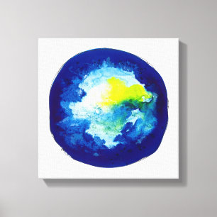 Lienzo Lado oscuro de la luna