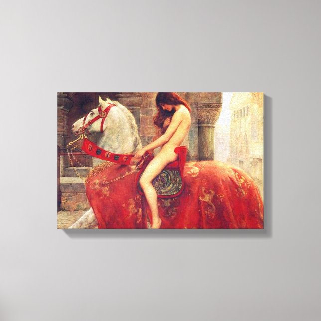 Lienzo Lady Godiva (Anverso)