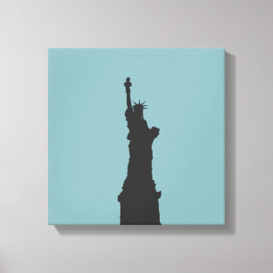 Lienzo Lady Liberty Wrapped Canvas