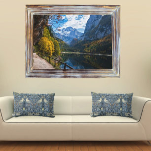 Lienzo Lago alpino Gosauseen Austria