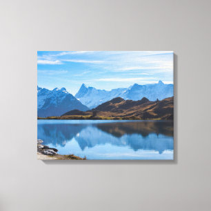 Lienzo Lago Bachalpsee Montaña Moderna