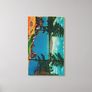 Lienzo Lago big Bear del West End