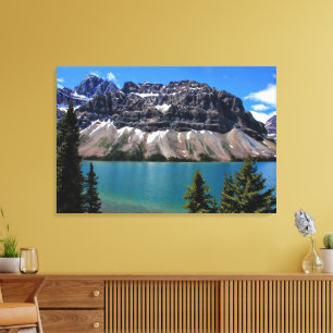 Lienzo Lago Bow, Parque Nacional Banff, Alberta