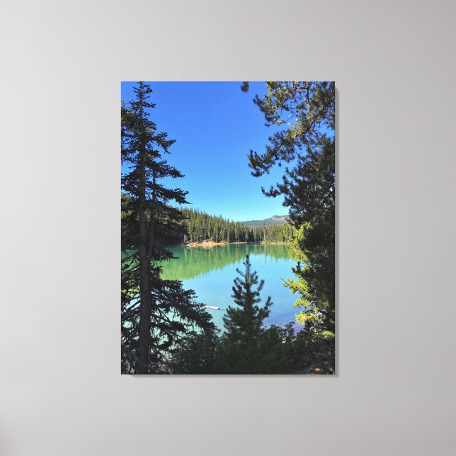 Lienzo Lago del diablo, OR (Anverso)