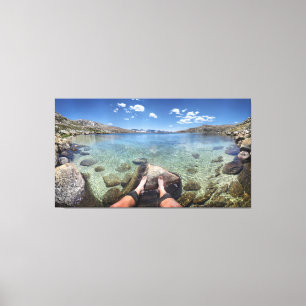 Lienzo Lago Desolación - Sierra