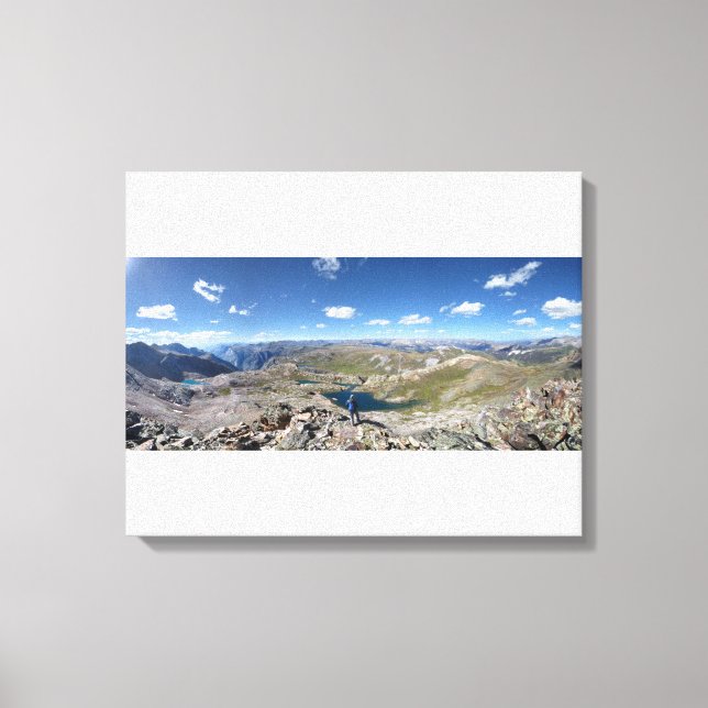 Lienzo Lago Eldorado - Weminuche Wilderness - Colorado (Anverso)