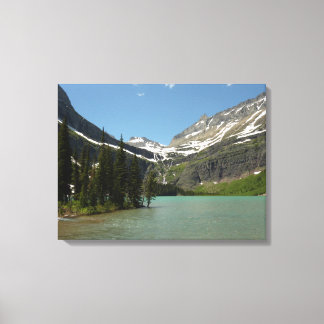 Lienzo Lago Grinnell en el Parque Nacional Glaciar