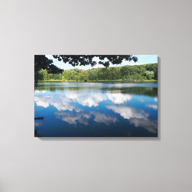 Lienzo Lago Holland Scenic en Eagan (Anverso)