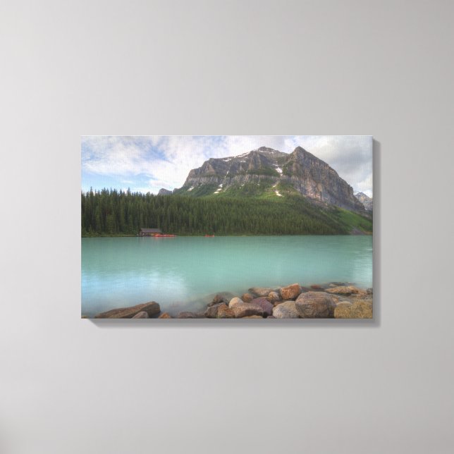 Lienzo Lago Louise (Anverso)