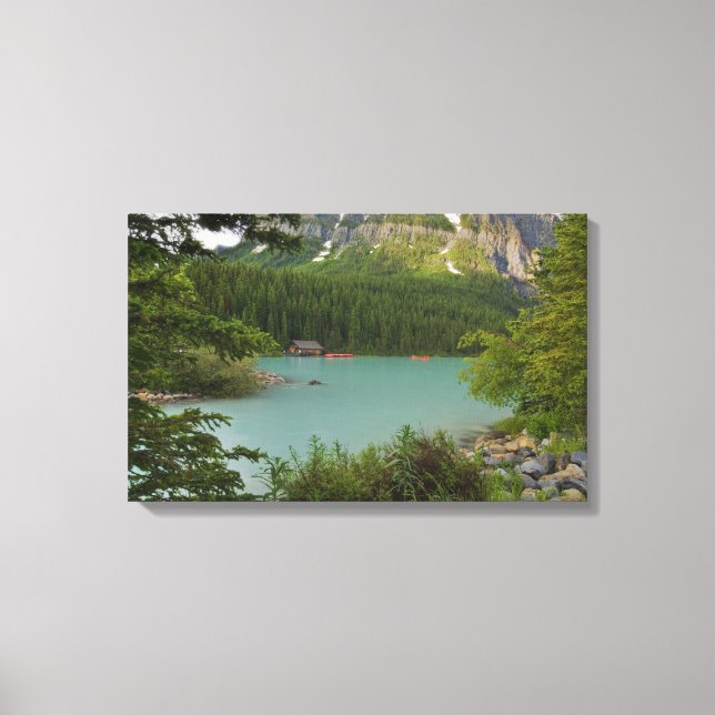 Lienzo Lago Louise (Anverso)