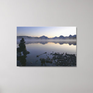 Lienzo Lago McDonald al amanecer I