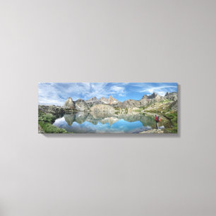 Lienzo Lago Minaret 2 - Silvestre Ansel Adams - Sierra