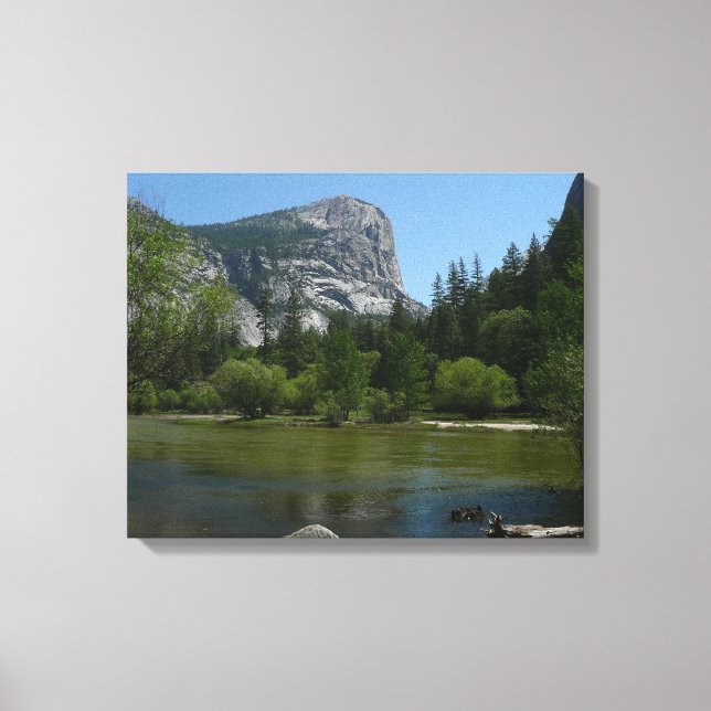 Lienzo Lago Mirror II en el Parque Nacional Yosemite (Anverso)