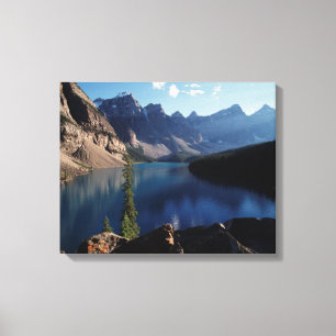 Lienzo Lago Moraine Parque Nacional Banff