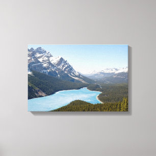 Lienzo Lago Peyto - Parque Nacional Banff, Alberta, Canad