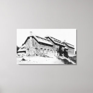 Lienzo Lago PhotographCrater de la casa de campo del lago