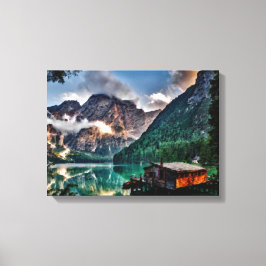 Lienzo Lago Surreal Italiano