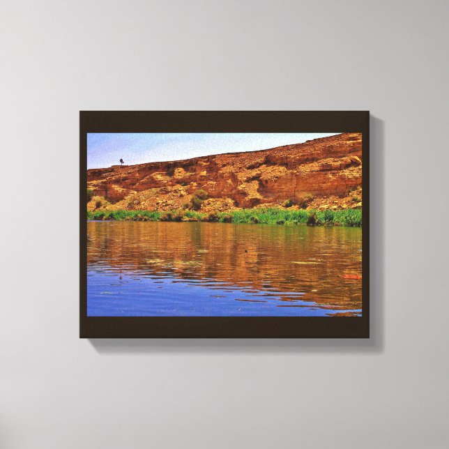 Lienzo Lago Wadi Namar (Anverso)