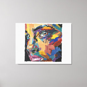 Lienzo Lágrimas abstractas pintadas por Mark Elsen
