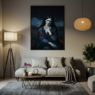 Lienzo Lágrimas de la Tormenta