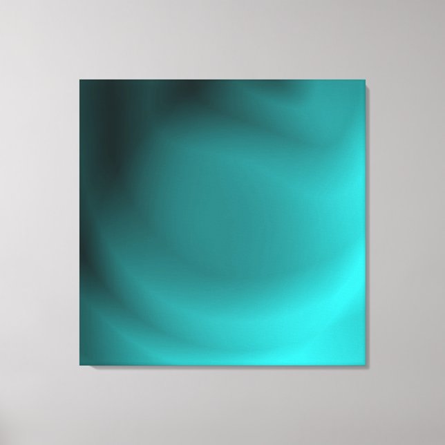 Lienzo Laguna azul (Anverso)