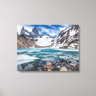 Lienzo Laguna De Los Tres Y Monte Fitzroy
