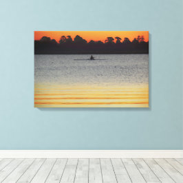 Lienzo Lake Wendouree Calm Before Nightfall