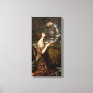 Lienzo Lamia y el soldado de John William Waterhouse
