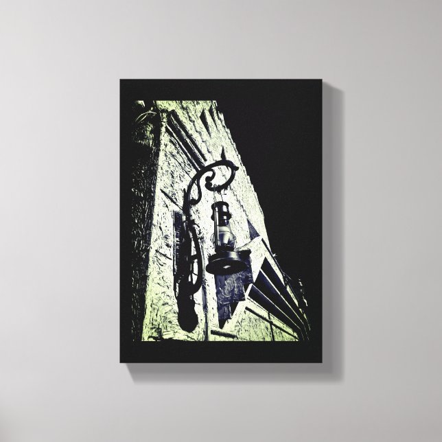 Lienzo Lámpara antigua (Anverso)