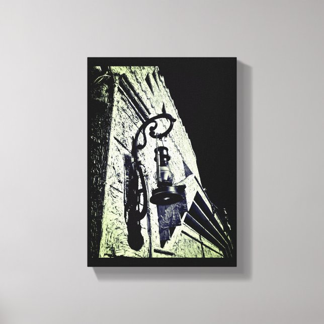 Lienzo Lámpara antigua (Anverso)