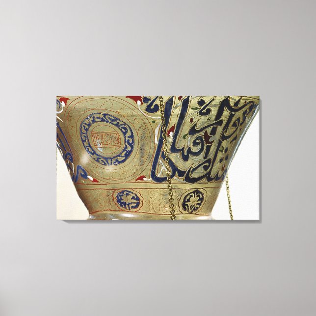 Lienzo Lámpara, desde la mezquita de Sultan Hasan, El Cai (Anverso)