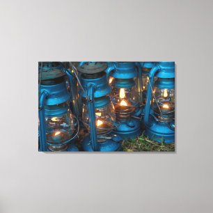 Lienzo Lámparas de queroseno  Campo Ol Pejeta Bush