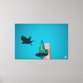 Lienzo Langley Crow en Light Post Series #10