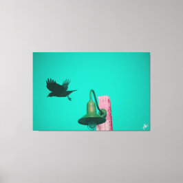 Lienzo Langley Crow en Light Post Series #11