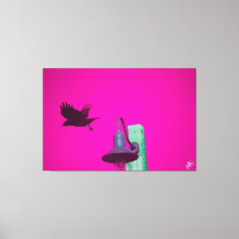 Lienzo Langley Crow en Light Post Series #12