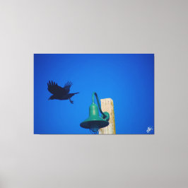 Lienzo Langley Crow en Light Post Series #3