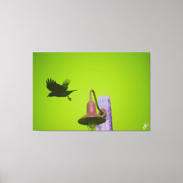 Lienzo Langley Crow en Light Post Series #5