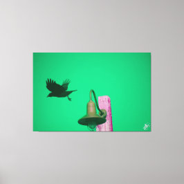 Lienzo Langley Crow en Light Post Series #7