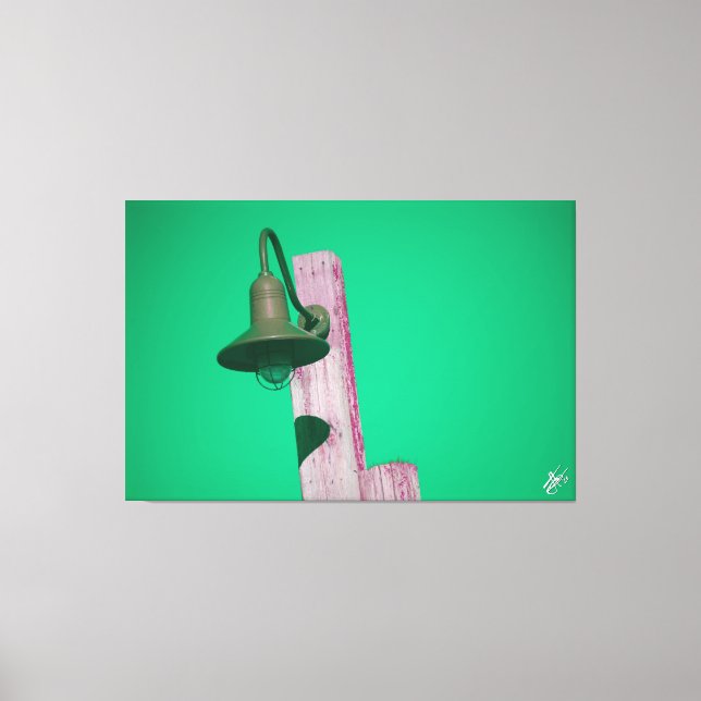 Lienzo Langley Light Post Series #10 (Anverso)