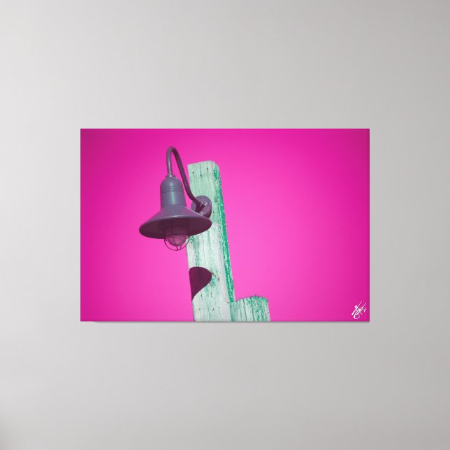 Lienzo Langley Light Post Series #5 (Anverso)