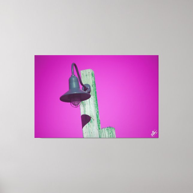 Lienzo Langley Light Post Series #6 (Anverso)