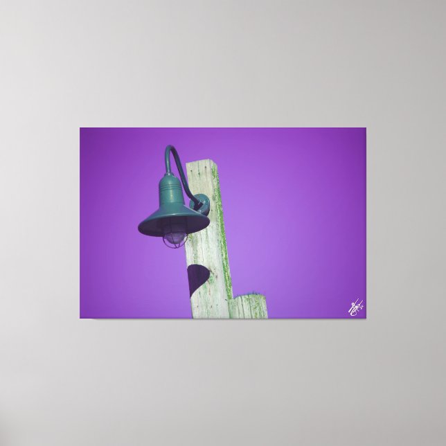 Lienzo Langley Light Post Series #7 (Anverso)