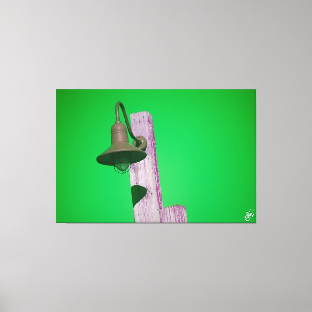 Lienzo Langley Light Post Series #8 (Anverso)