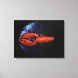 Lienzo Langosta en la placa Tiffany