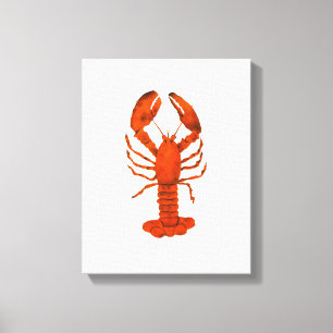 Lienzo Langostino Rojo