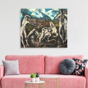 Lienzo Laocoön   El Greco  