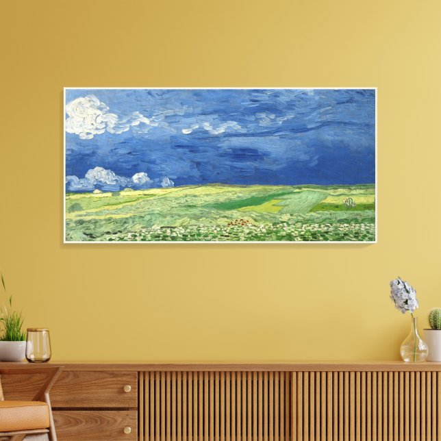 Lienzo Large Fine Art Painting Van Gogh Landscape (Insitu (Sala de estar))