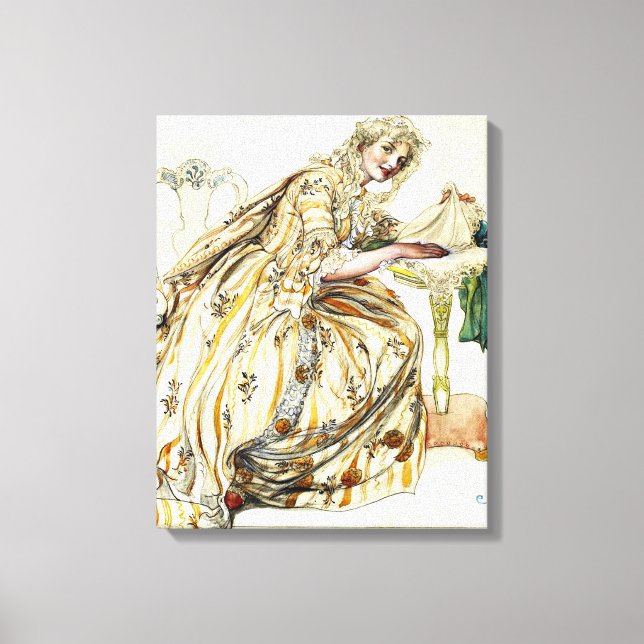 Lienzo Larsson - Secreto de Navidades (Anverso)